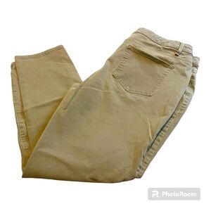 GUC. Women’s Faded Glory Khaki Denim Jeans. Skinny Leg. Size 18A. Stretch.